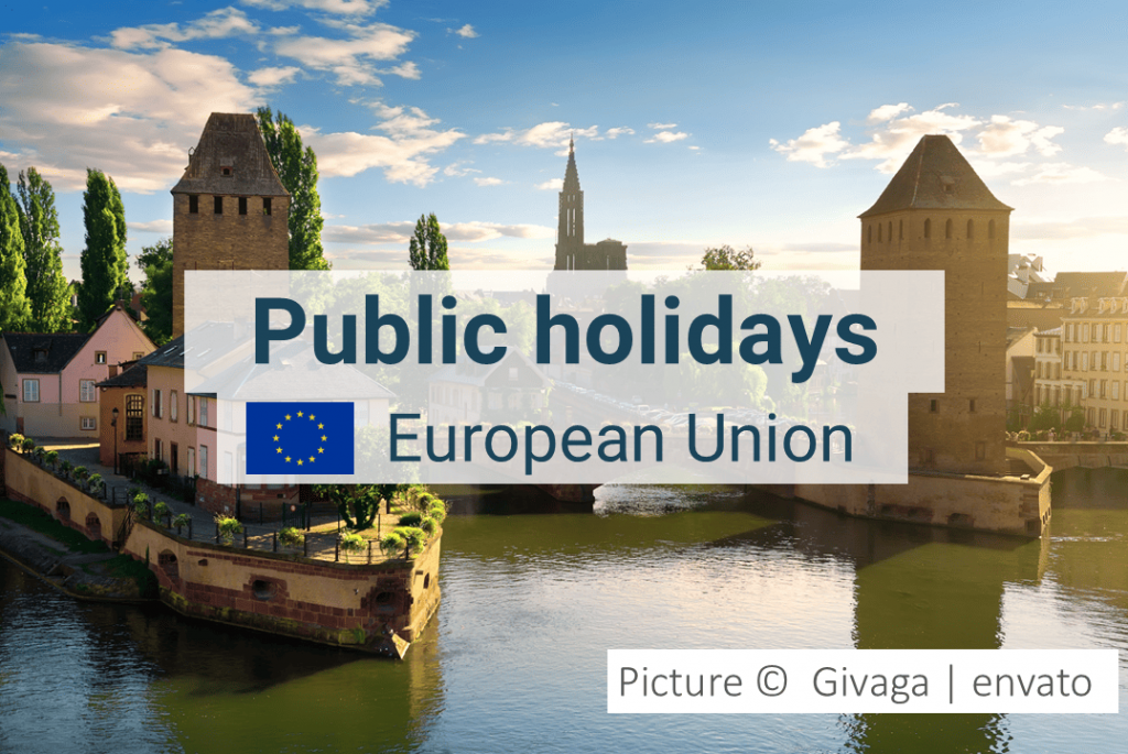 Public holidays European Union countries